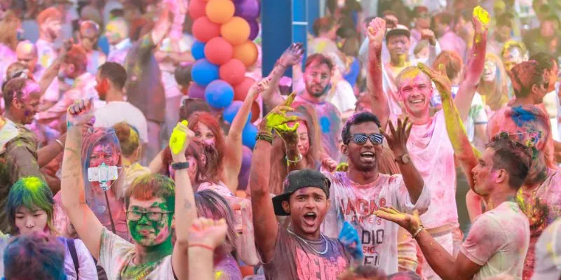 Bí kíp tham gia lễ hội Holi cho du khách