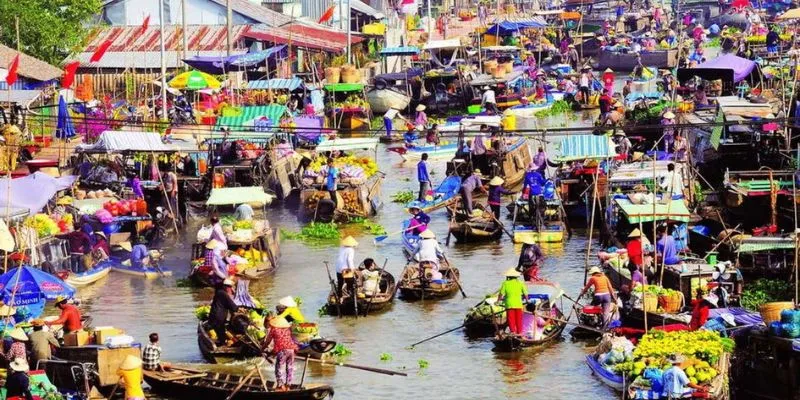Cách di chuyển tới chợ nổi nhanh chóng, an toàn nhất
