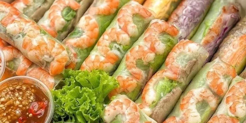 Gỏi cuốn tôm thịt