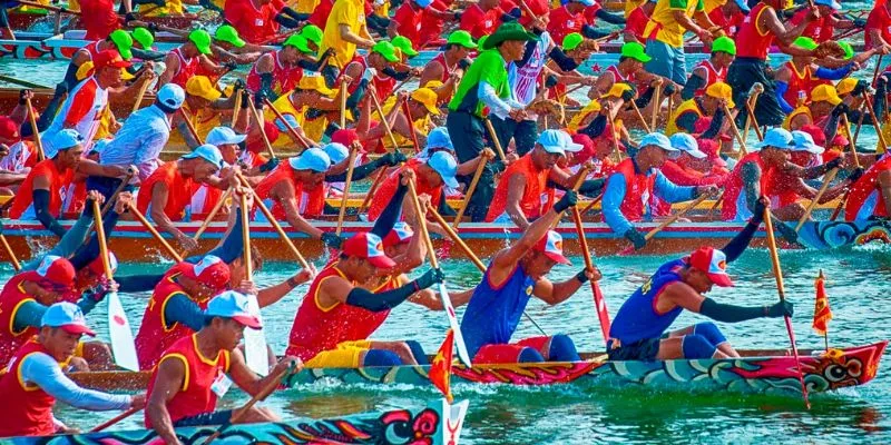 Những lễ hội chèo thuyền hot tại Việt Nam